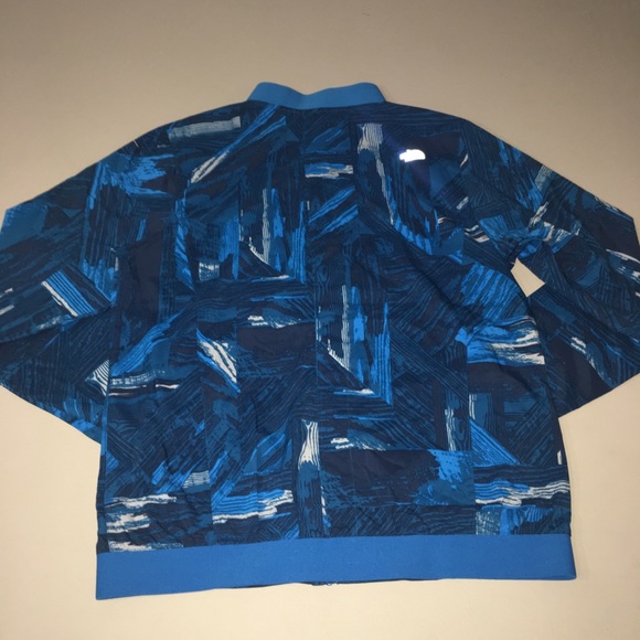 The North Face Rapido Running Jacket Blue Medium - Picture 2 of 6